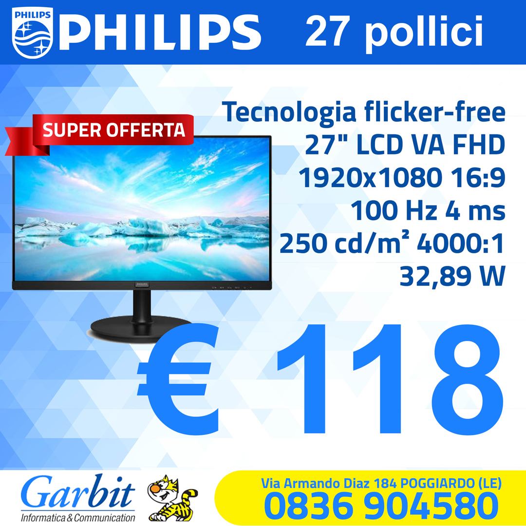 offerta-monitor-philips271V8LAB Dahua - Digital board - Garbit Srl